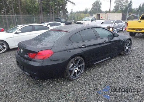 2014 BMW M6 Gran Coupe Gran Coupe z USA, uszkodzony, nr VIN WBS6C9C5XED466881
